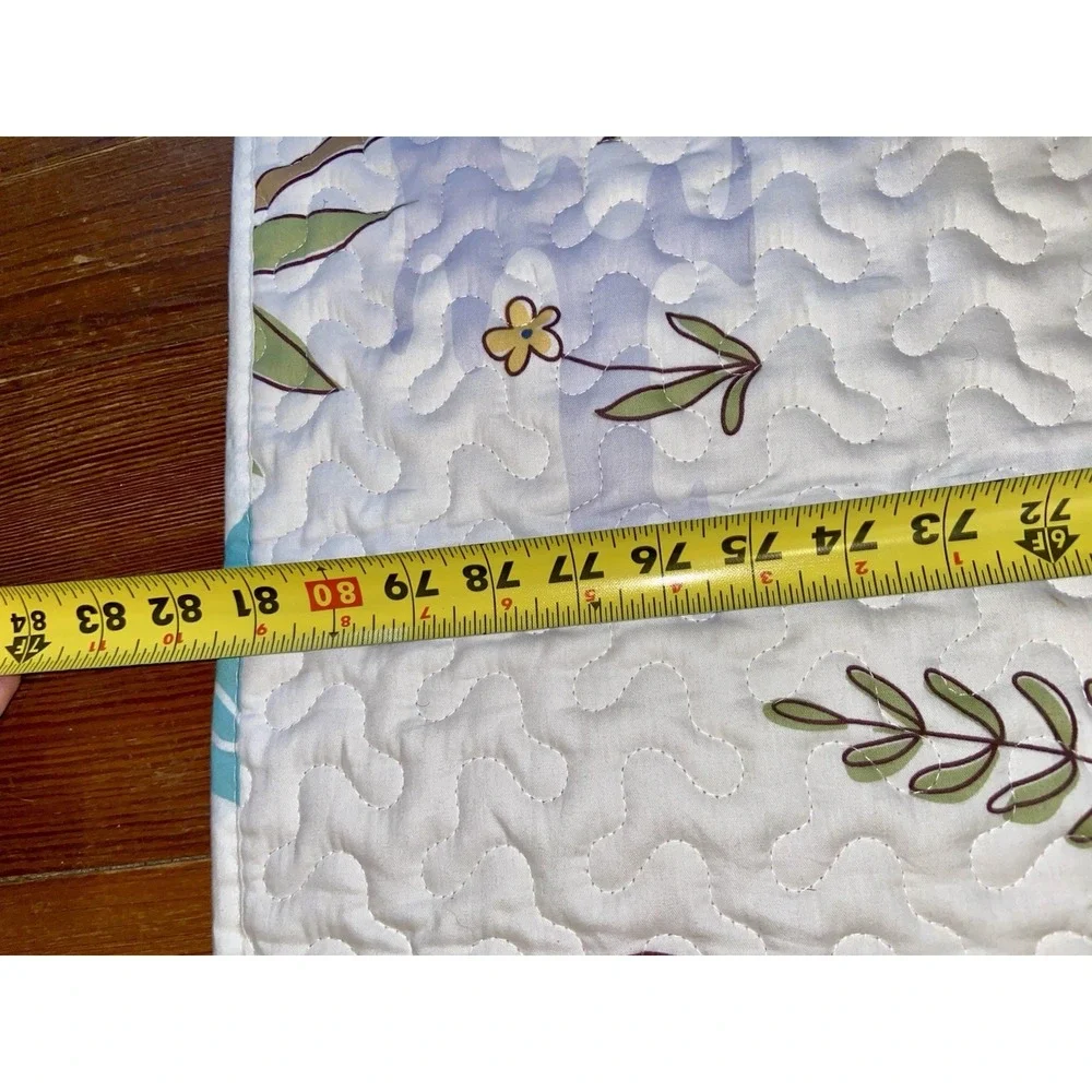 Washable Padded Baby Playmat Rug 65x81